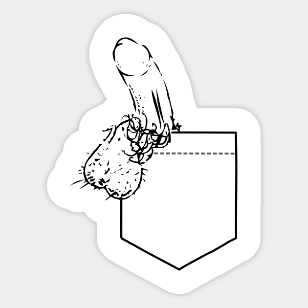 Pocketdick Sticker by GeleHaas